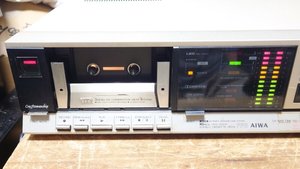 Кассетная дека AIWA AD-FF5 с 3 головками.-Япония-1981-год