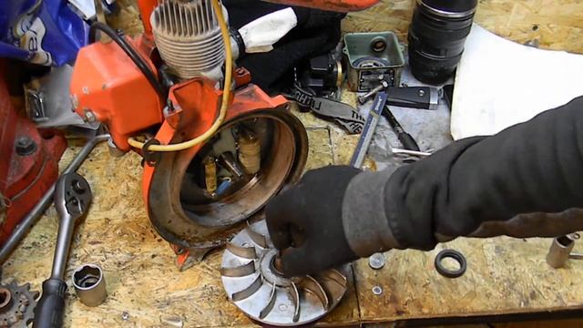 Съемник маховика бензопилы Дружба_самодельный смотреть онлайн