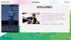 Thoughts about layered architecture – Mapping efficiently with SQL by Tim Zöller @ Spring I/O 2022