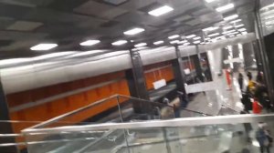 Обзор станции метро Проспект Вернадского большой кольцевой линии.