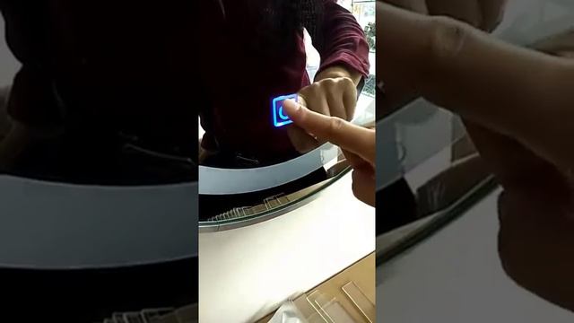 Сенсорная кнопка для зеркала 12 Вольт с диммером смотреть онлайн