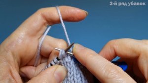 Шапка спицами. Подробный мастер-класс для начинающих. Вяжется быстро и легко!