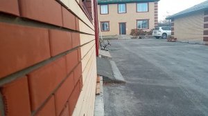 Облицовочный кирпичный гараж