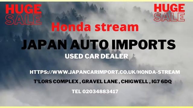 Honda stream - Japan Auto Imports смотреть онлайн