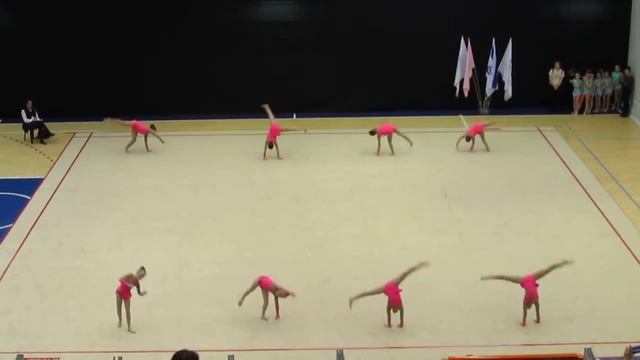 чемпионат Израиля по художественной гимнастике в Тель-Авиве (младшие группы) смотреть онлайн