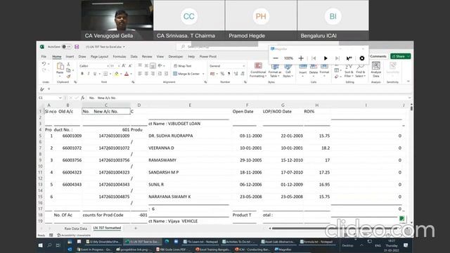 Bank Branch Audit: Data Analytics Using Excel - Use of Excel as an Audit Tool
