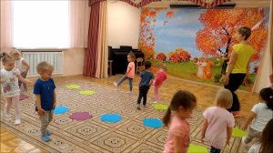 Логоритмика роботы и упражнение в ходьбе. 3 года