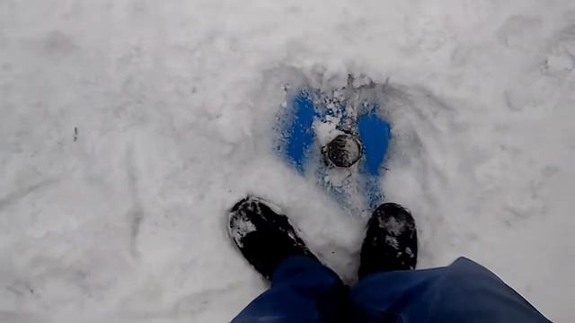 Замерзший гибкий резервуар Гидробак