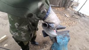 ПОХОДНЫЙ ТОПОР СВОИМИ РУКАМИ из старого советского топора | Do-it-yourself camping axe