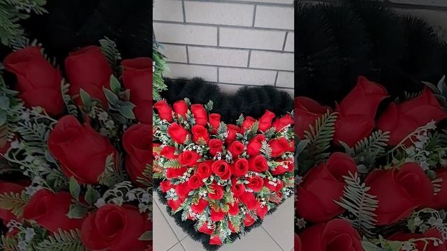 Колокол Ольга Стащук #траур #венок #флористика  #shorts #Донбасс