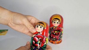 Деревянная матрешка, бренд RNToys