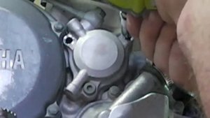 Yamaha WR250F - Oil Change
