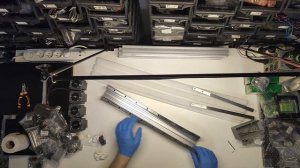 Converting Tronxy X5SA to RatBot/VzBot - Linear rails and gantry - Part 3