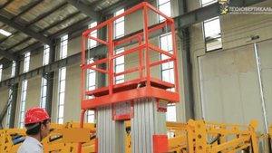 Обзор полусамоходного двухмачтового подъемника GTWY