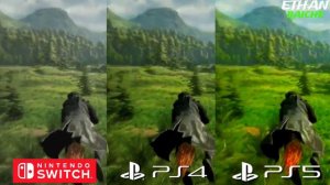 Hogwarts Legacy PS4 vs PS5 vs Nintendo Switch Graphics Comparison