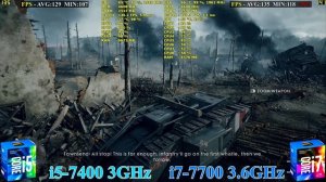 i5 7400 vs i7 7700 + GTX 1070 - GAMING TESTS / Kaby Lake vs Kaby Lake