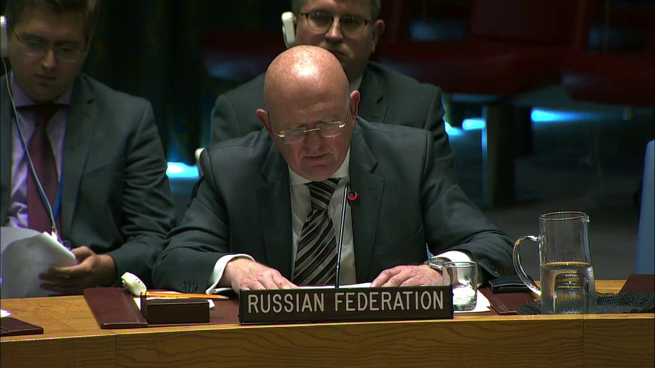 Amb. Nebenzia at the UNSC meeting on "Linkage between international terrorism and organized crime"