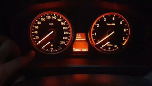 Тест приборной панели на BMW 525 e60