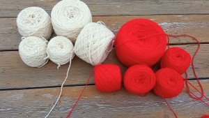Нитки для вязания ковриков из шнуров