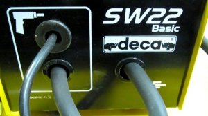 Обзор аппарата односторонней контактной сварки (welding machine) DECA SW 22 Basic EVO