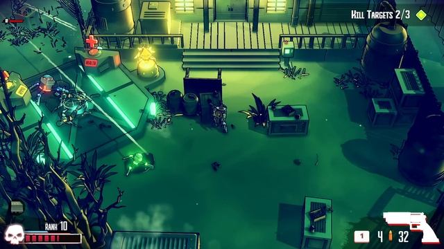 NEW Twin-Stick Action Roguelite!! | Let's Try Dust & Neon смотреть онлайн