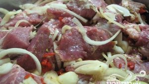 Шашлык на гранатовом соке