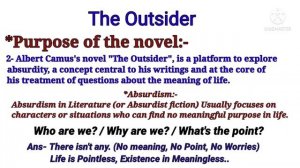 The Outsider | The Stranger by Albert Camus | Summary in Bangla | Part-1| Continental Literature |