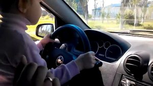 Дети за рулем!!
