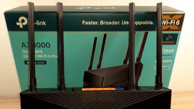 Router Wi-Fi 6 Dual-Band Gigabit AX3000 Archer AX53 Tp-Link смотреть онлайн