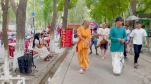 ⭐️Чудо в Киргизии. Харинама впервые в городе Ош. 2023.08.05