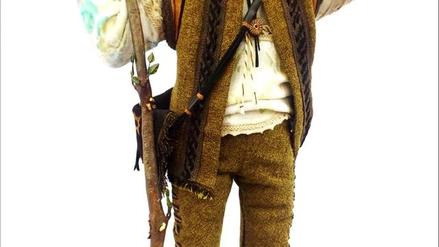 Авторская кукла Анны Ивановой "Король леса" смотреть онлайн