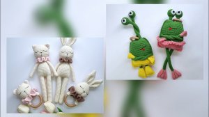 Весенний бум амигуруми - зеленая неделя. Вяжу лягушек тянучекНачало марафона #101cottontoys3