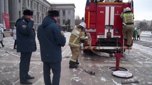 В Самарском театре оперы и балета потушили условный пожар