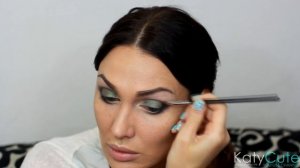 ВЕЧЕРНИЙ МАКИЯЖ с ЗЕЛЕНЫМИ тенями