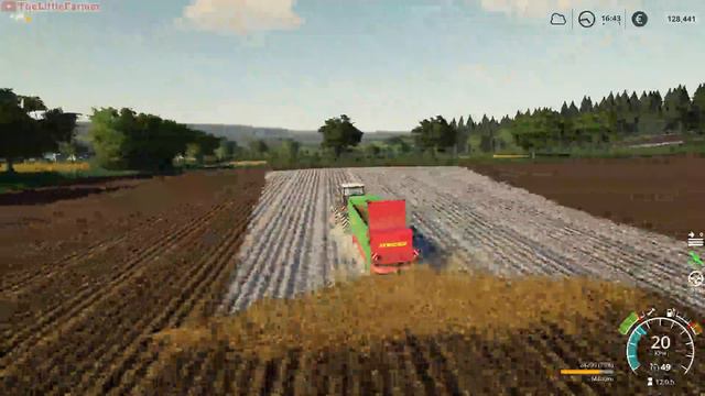 NEW Manure Spreader. Spreading Manure & Planting Maize | Greenwich Valley #50 | FS19 4K TimeLapse смотреть онлайн