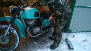 Дизельная Иж планета. Запуск!!!, Работает?