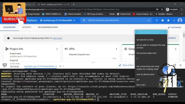 GSP100 -- Qwiklabs| Kubernetes Engine: Qwik Start| Getting Started:Create and Manage Cloud Resource