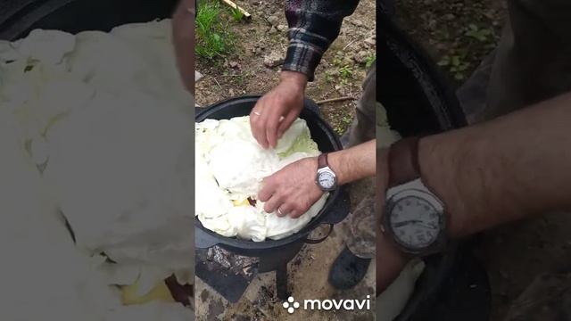 Готовим в казане. Думляма(дымляма). Узбекская кухня.