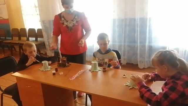 Мастер класс Пенек с лесными дарами Бугриновский СК руководитель Гельфенштейн Н Е смотреть онлайн