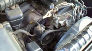 Запуск 4G64 после регулировки клапанов.