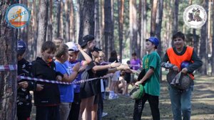 В детском лагере "Орленок" состоялись соревнования по пожарно-спасательному спорту