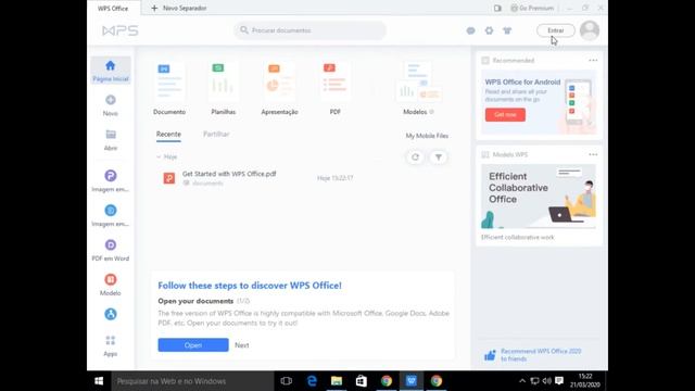 Tutorial de como usar e instalar o WPS Office смотреть онлайн