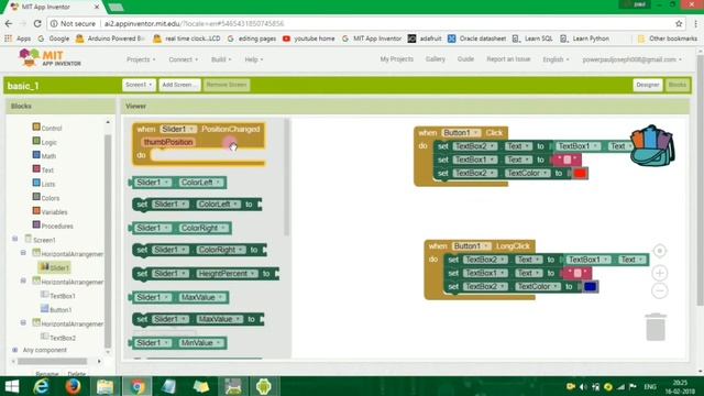 MIT APP invertor #03   how to use the slider in tamil смотреть онлайн