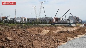 В  МИКРОРАЙОНЕ «РОДНИКОВАЯ ДОЛИНА" ВОЛГОГРАДА ПРОДОЛЖАЕТСЯ СТРОИТЕЛЬСТВО ДОРОГИ