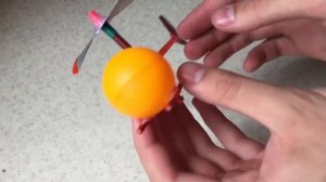 Как сделать вертолетом, который летает легкий путь Очень простой вертолет Учебник