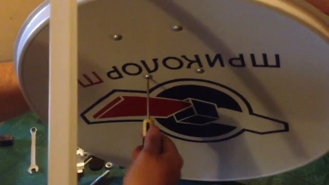 Как собрать спутниковую антенну Триколор ТВ смотреть онлайн