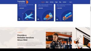 Transida - Logistics WordPress Theme moving company moving Mai