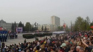 Торжественный парад войск Омского гарнизона 09.05.23