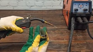 Купил миниатюрный полуавтомат без газа 3 в 1, забыл про электроды и шлак!!!