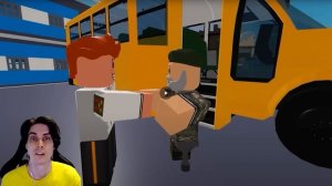 УЧИТЕЛЬ VS ШКОЛЬНЫЙ ХУЛИГАН! КТО КРУЧЕ? - ПРИКЛЮЧЕНИЯ УЧИТЕЛЯ В РОБЛОКС - Roblox [Реакция]